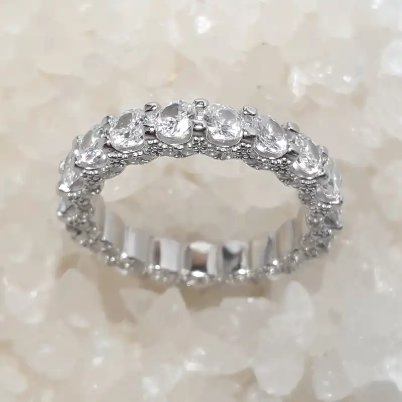 انگشتر نقره زنانه کد 98