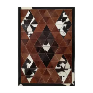 کلاژ فرش پوست و چرم کمالی مدل AD-00322