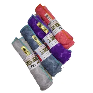 دستمال نظافت خانه و آشپزخانه حوله‌ای گالری زمانیان مدل قلب بسته 4 عددی