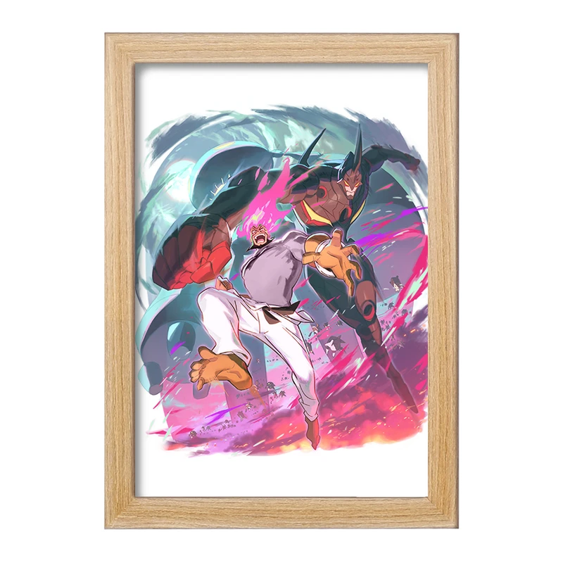 تابلو خندالو مدل انیمه گورن لاگان کد 32275