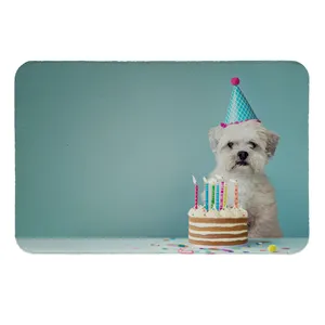 پادری طرح تولد هاپو کد 6190 سایز 50 × 70 سانتی متر