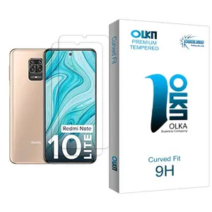 Cooling Olka Glass MIX002 Screen Protector For Xiaomi Redmi Note 10 Lite Pack Of 2