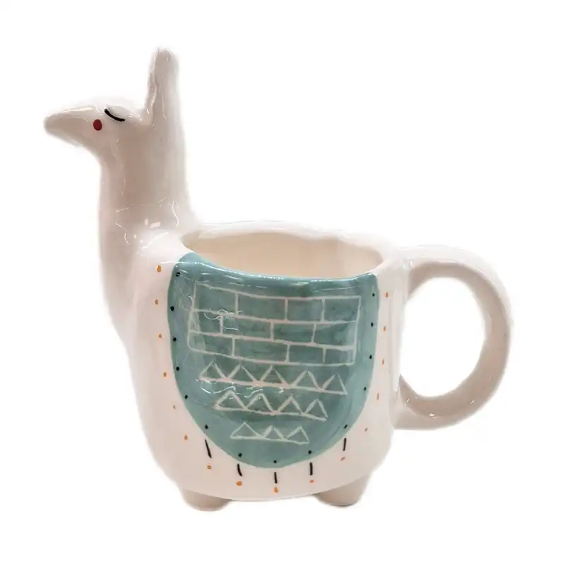 لیوان سرامیکی مدل فانتزی لاما