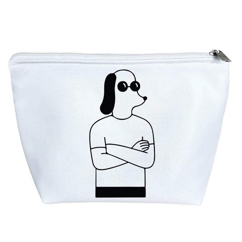 کیف لوازم آرایش دخترانه خندالو مدل ماسک سگ کد 7028