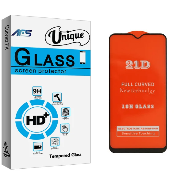 محافظ صفحه نمایش ای اف اس مدل Unique Glass مناسب برای گوشی موبایل سامسونگ Galaxy A50