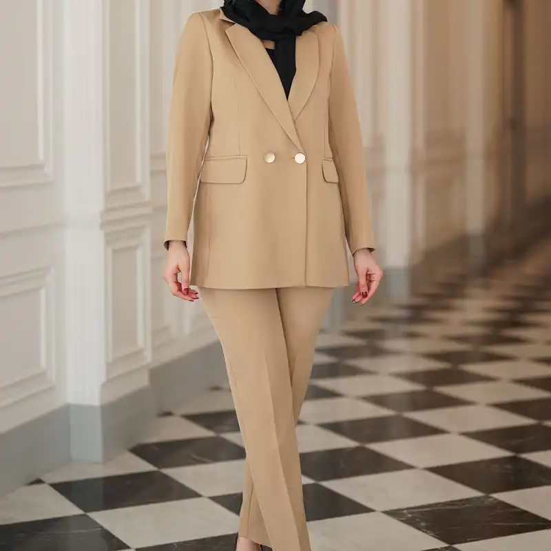 ست کت و شلوار زنانه السانا مدل پرنسلی کد 144508