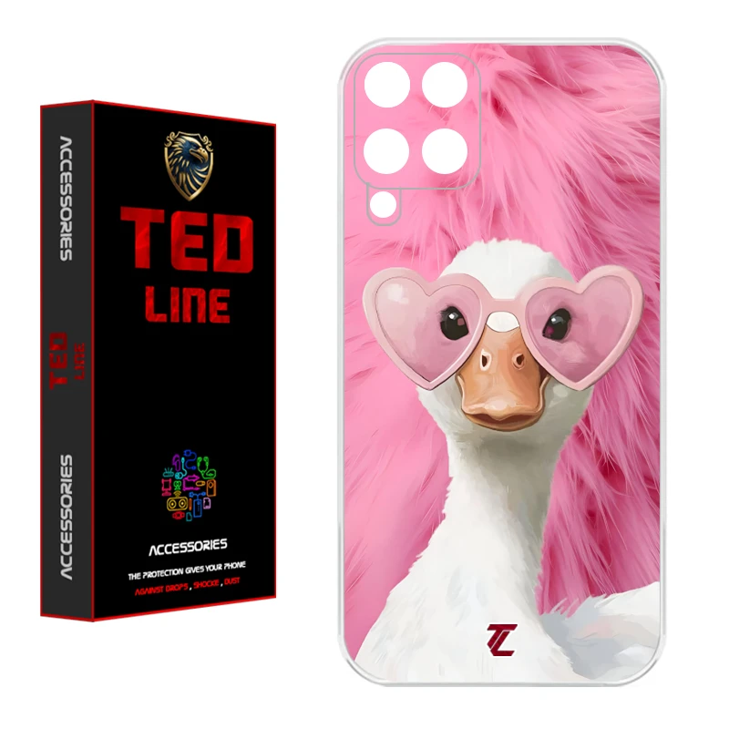 کاور تدلاین طرح اردک کد 1166 مناسب برای گوشی موبایل سامسونگ Galaxy A12 / M12 / F12