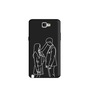 کاور طرح   عاشقانه مینیمال کد y4211 مناسب برای گوشی موبایل سامسونگ  Galaxy note2