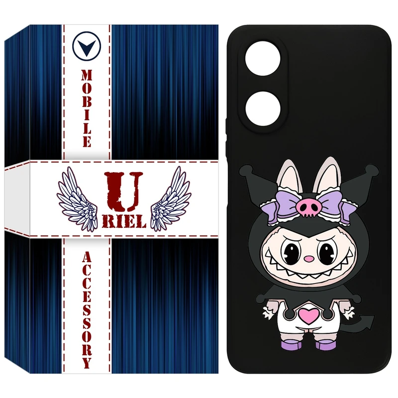 کاور یوریل مدل KSH کد 137 طرح عروسک لبوبو مناسب برای گوشی موبایل آنر X5 Plus