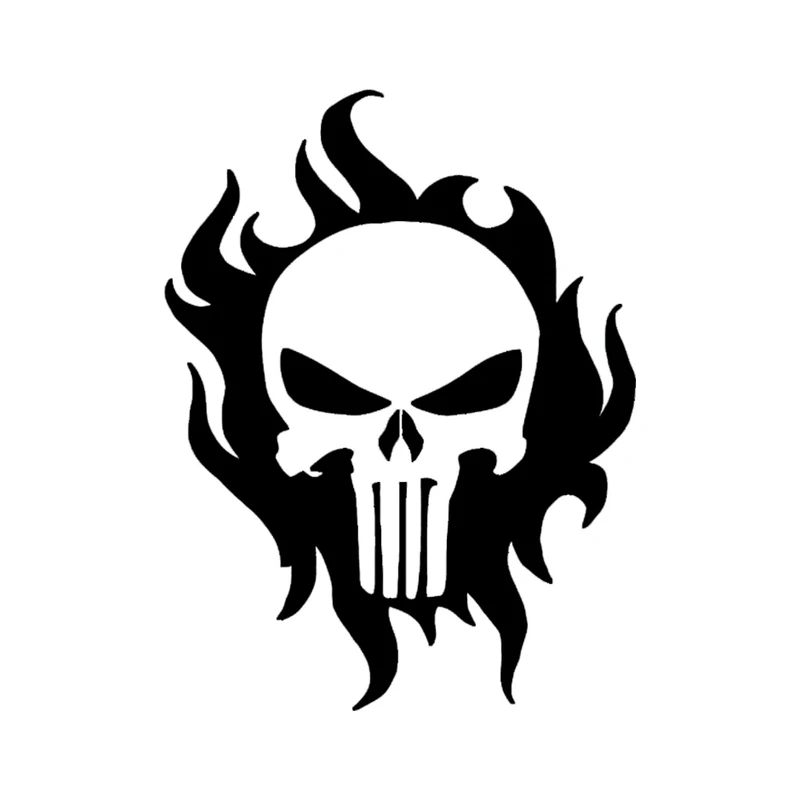 برچسب بدنه خودرو شیپرس طرح اسکلت کد Ss001M