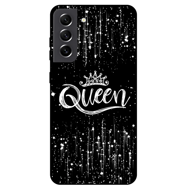 کاور مگافون طرح ملکه مدل 1893 مناسب برای گوشی موبایل سامسونگ Galaxy S21 FE 5G         