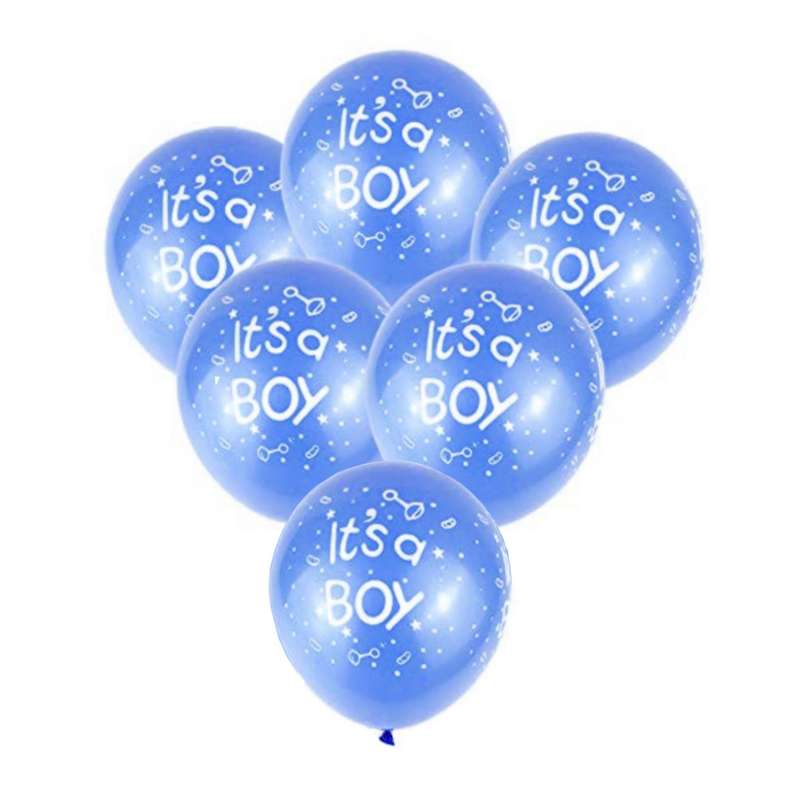 بادکنک طرح Its a boy بسته 6 عددی