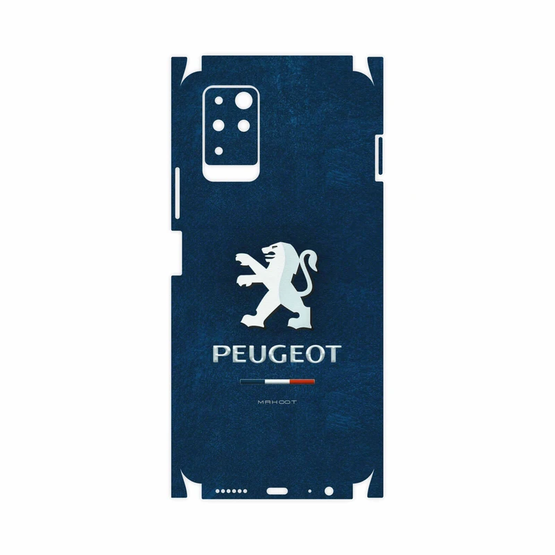 برچسب پوششی ماهوت مدل Peugeot-Logo-FullSkin مناسب برای گوشی موبایل اینفینیکس Note 10