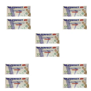 دستکش وینیل اپی پرفکت مدل 01 سایز اسمال بسته 10 عددی