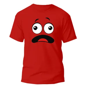 تی شرت آستین کوتاه زنانه مدل شکلک ایموجی کد 043