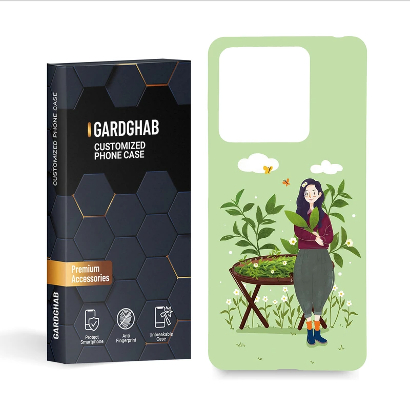 کاور گارد قاب مدل دخترانه مناسب برای گوشی موبایل شیائومی redmi note 13 5g