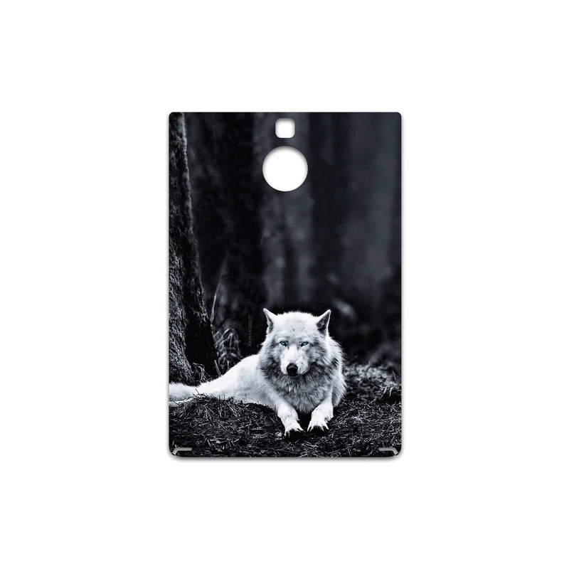 برچسب پوششی ماهوت مدل Dire Wolf مناسب برای گوشی موبایل بلک بری Passport Silver Edition