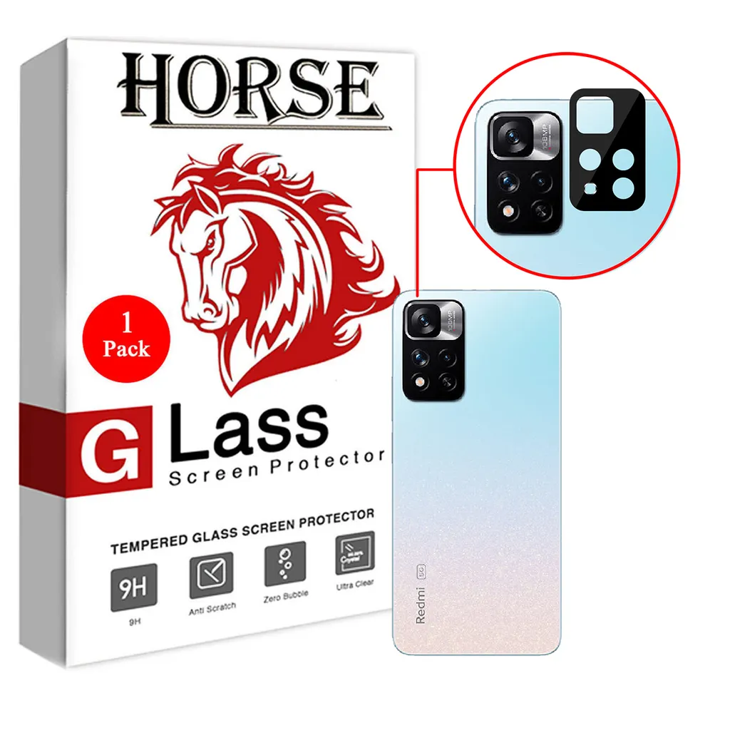 محافظ لنز دوربین هورس مدل LFUL مناسب برای گوشی موبایل شیائومی Redmi Note 11 Pro Plus 5G