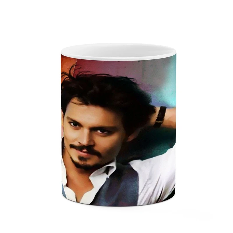 ماگ کاکتی طرح جانی دپ Johnny Depp مدل mgh26482
