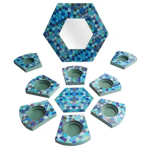 مجموعه ظروف هفت سین  10 پارچه مدل النا کد HS30