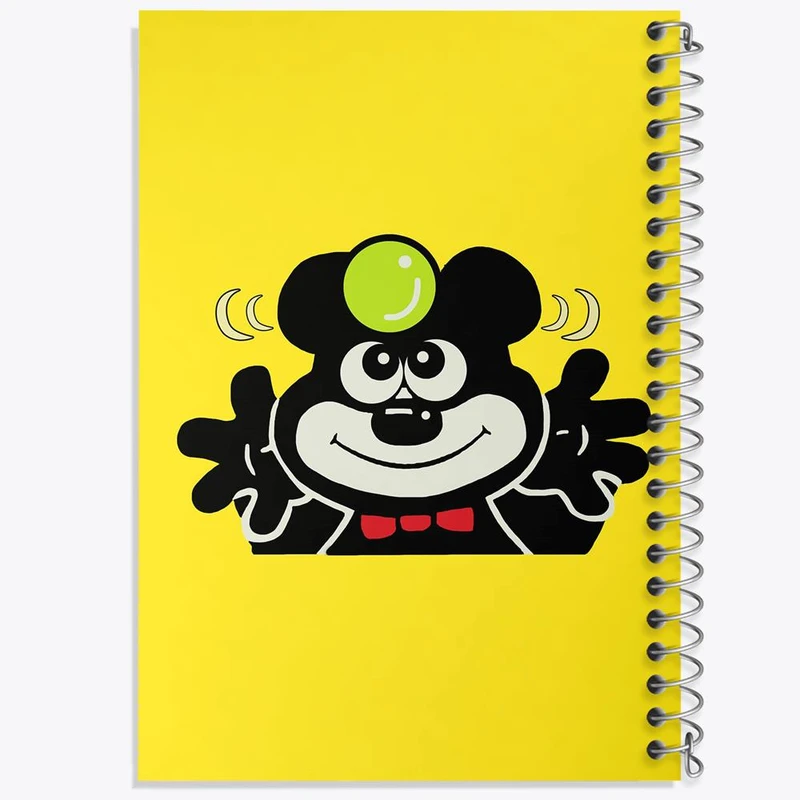 دفتر شطرنجی 50 برگ خندالو طرح آدامس خرسی کد 6211