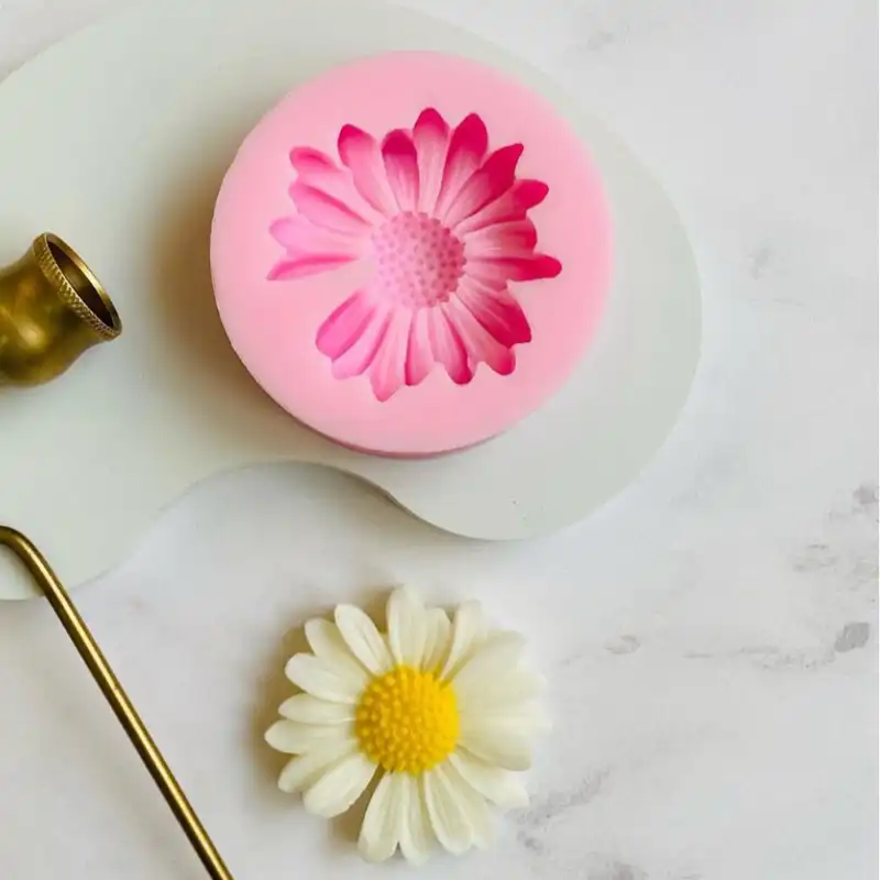 قالب شمع مدل گل مارگاریت