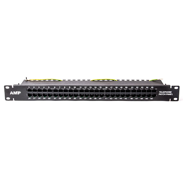 پچ پنل 50 پورت امپ مدلPATCH PANEL Voice 50port