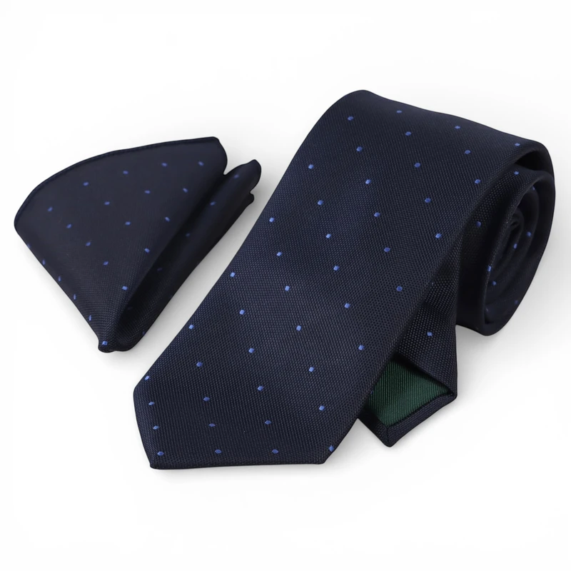 کراوات و دستمال جیب مردانه نسن مدل V67