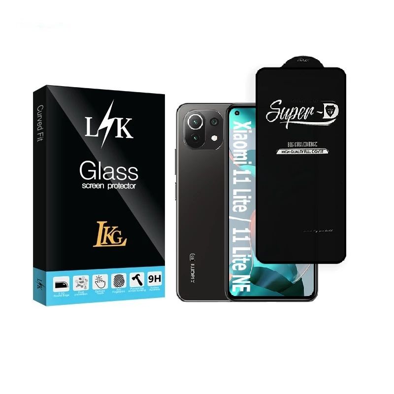 محافظ صفحه نمایش ال کا جی مدل Super-D مناسب برای گوشی موبایل شیائومی Mi 11 Lite / 11 Lite NE 5G