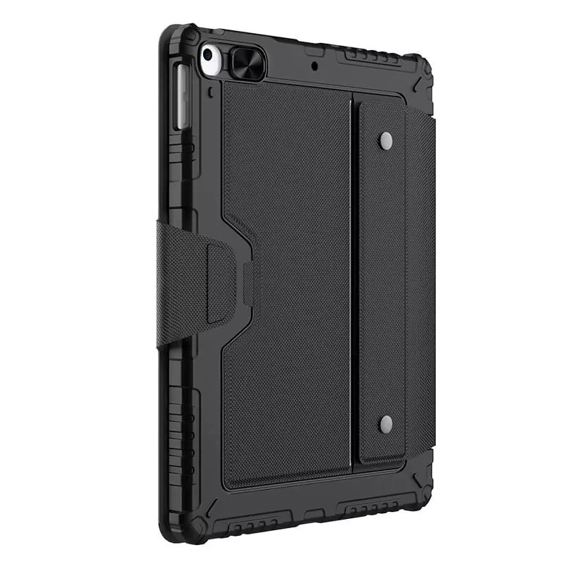 کیف کلاسوری کیبورددار نیلکین مدل Bumper Combo Keyboard مناسب برای تبلت اپل iPad 10.2 2019/2020/2021