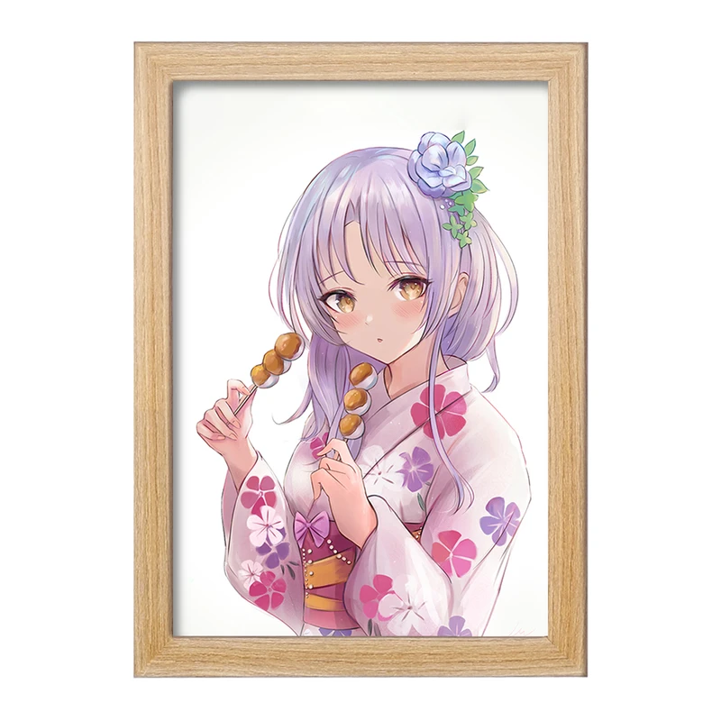 تابلو خندالو مدل کاناده انیمه آنجل بیتس کد 31913