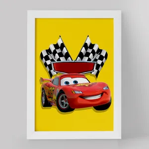 تابلو کودک خندالو مدل ماشین ها کد 2261