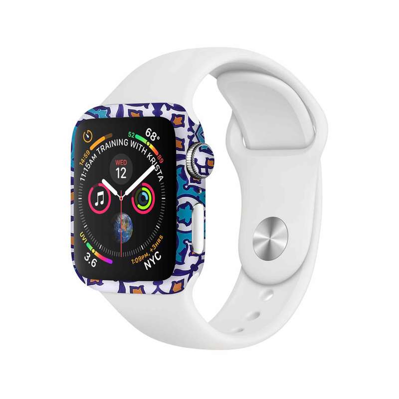 برچسب ماهوت طرح Homa_Tile مناسب برای اپل واچ Watch 4 40mm