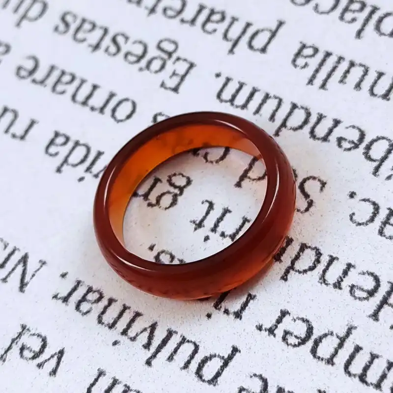 انگشتر زنانه سلین کالا مدل عقیق سنگ ماه تولد آبان و فروردین Mps