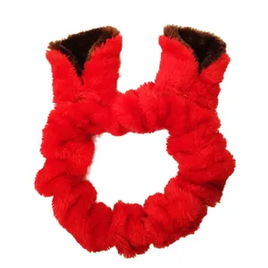 هدبند دخترانه مدل حوله ای حیوانات کد DA033