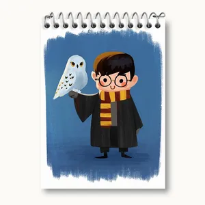 دفتر یادداشت 50 برگ خندالو مدل هری پاتر Harry Potter کد 2894