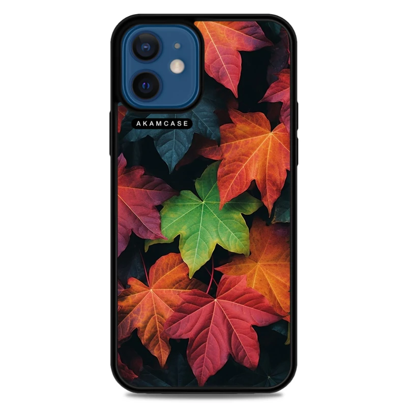 کاور آکام مدل AMC-WA12M-LEAVES-35 مناسب برای گوشی موبایل اپل iPhone 12 Mini