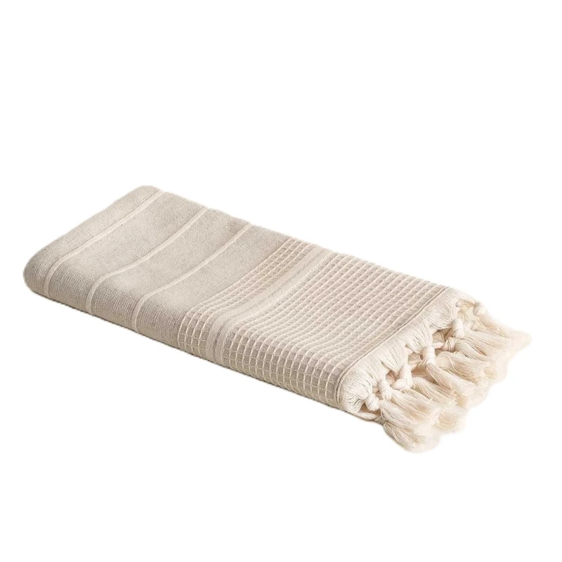 حوله دست و صورت اکوکاتن مدل آردن سایز 90*50 سانتی متر