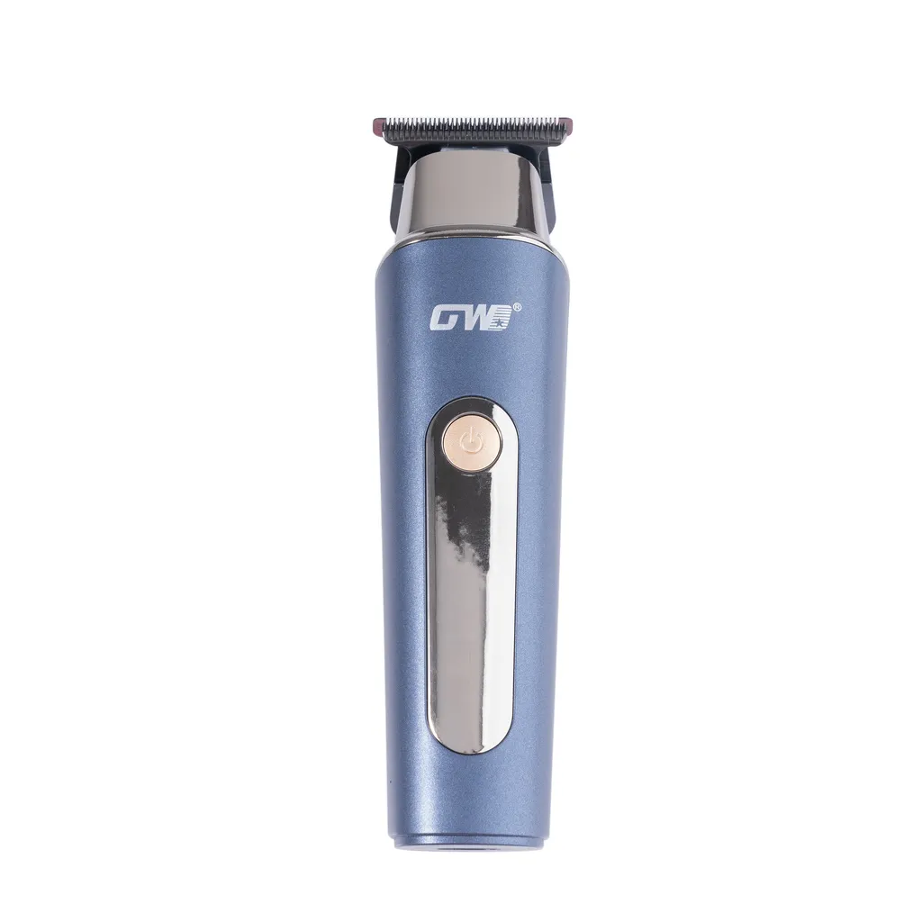 ماشین اصلاح موی سر و صورت جی دبلیو مدل GW-9876، اصلاح به صورت صفر زن، خط زن، منبع انرژی با کابل USB، تکنولوژی اصلاح به صورت تریم، اندازه اصلاح 1، 2 و 3 میلی‌متر، به‌همراه کابل USB، برس، روغن