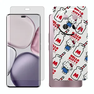 Glass Together model transparent screen protector suitable for Honor X9c mobile phone with back cover sticker