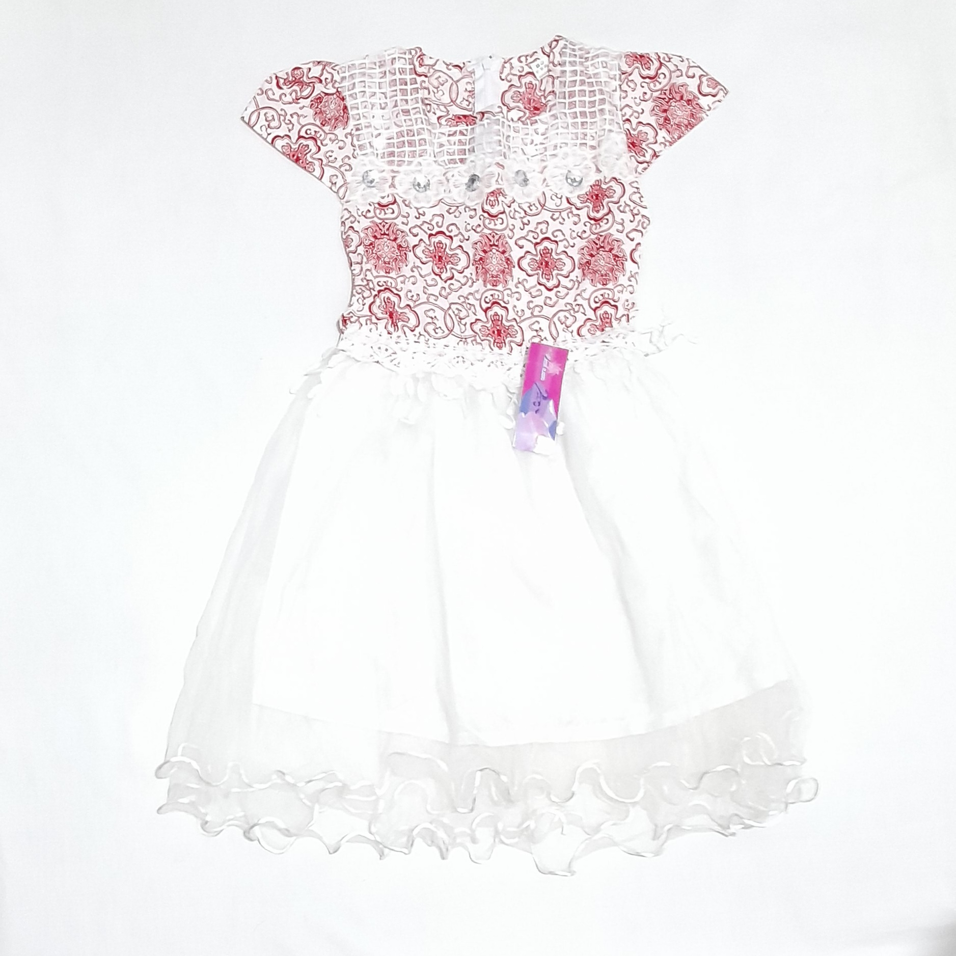 پیراهن دخترانه مدل ژیاوانر کد 2021