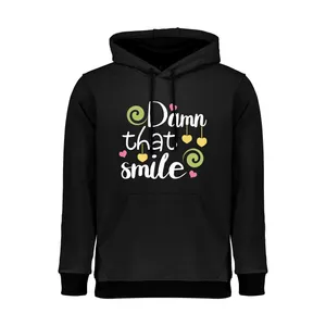 هودی زنانه مدل لبخند زدن کد ART-1543-HB