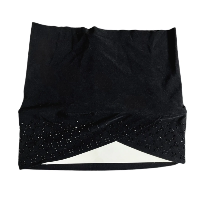 هدبند زنانه مدل ساده و ضربدری دوپیله نگینی