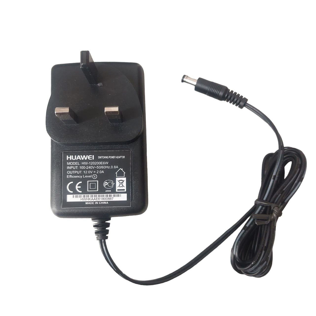 آداپتور 12 ولت 2 آمپر هوآوی مدل HW120200E6W آداپتور 12 ولت 2 آمپر هوآوی مدل HW120200E6W