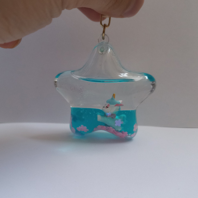 جاکلیدی مدل آکواریومی تک شاخ طرح ستاره