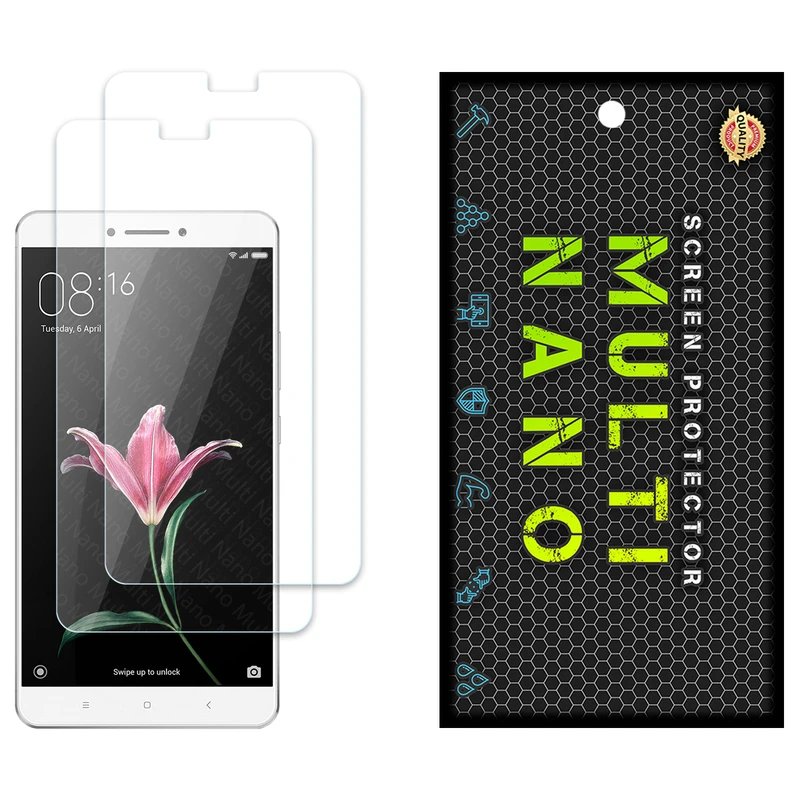 محافظ صفحه نمایش مولتی نانو مدل X-S2N مناسب برای گوشی موبایل شیائومی Mi Max بسته دو عددی