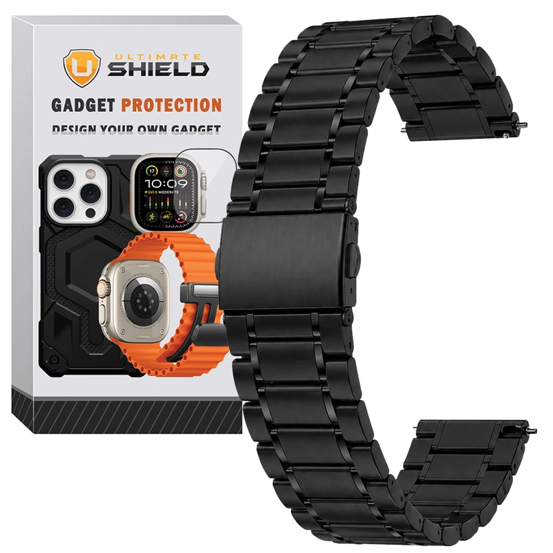 بند آلتیمیت شیلد مدل 5L Steel TW مناسب برای ساعت هوشمند ناتینگ CMF Watch Pro / CMF Watch Pro 2 / CMF Watch Pro 3 22mm