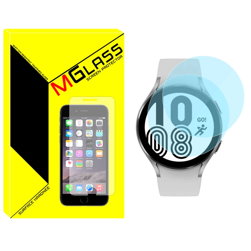 محافظ صفحه نمایش نانو ام گلس مدل NMG مناسب برای ساعت هوشمند سامسونگGALAXY  Watch 4 40mm بسته دو عددی
