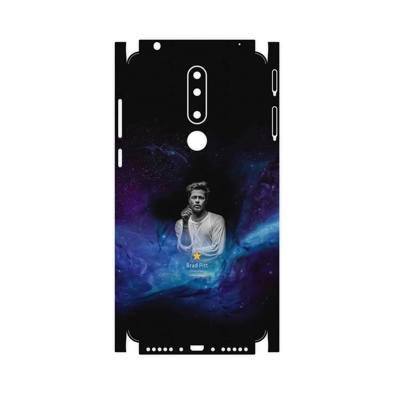 برچسب پوششی ماهوت مدل Brad Pitt-FullSkin مناسب برای گوشی موبایل نوکیا 3.1 Plus
