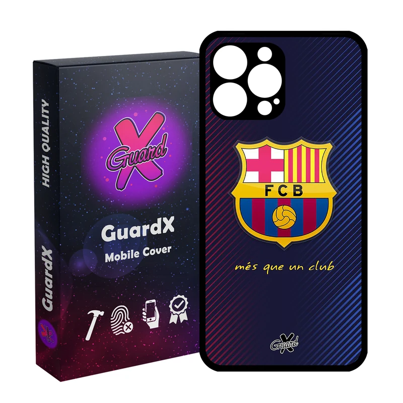 کاور گارد ایکس طرح Barcelona مدل Glass10058 مناسب برای گوشی موبایل اپل iPhone 13 Pro Max